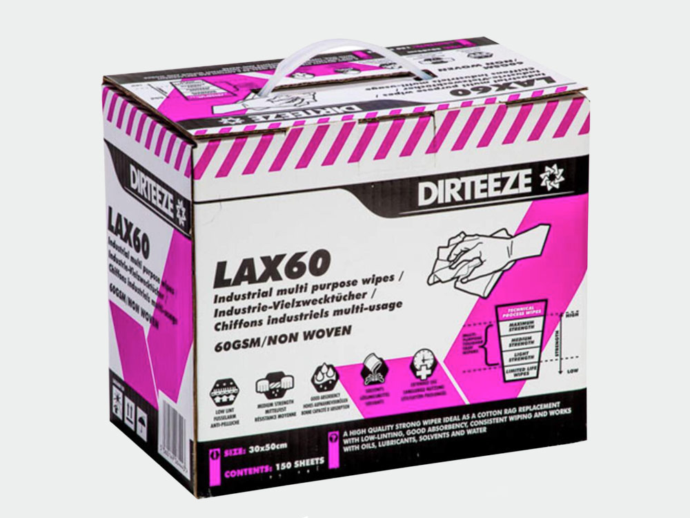 LAX 60 RAG REPLACEMENT WIPES