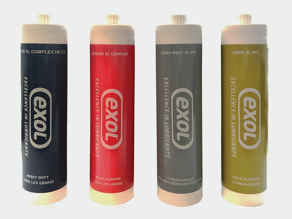 GREASE AVAILABLE IN 500G SCREW TYPE CARTRIDGES