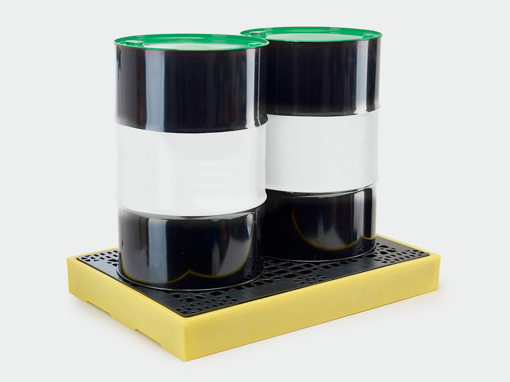 2 x 205 litre Workfloor