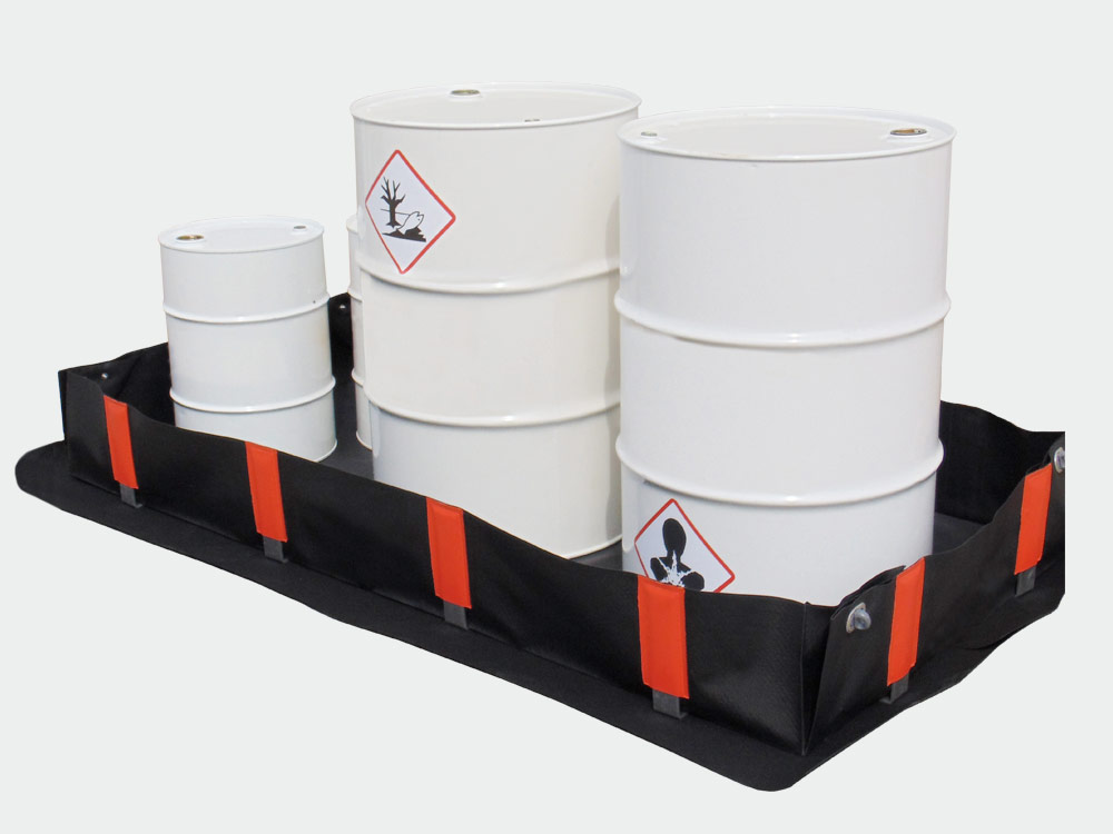 Collapsible PVC Bunds